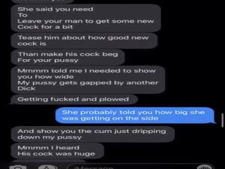 Krāpšana sieva sexting