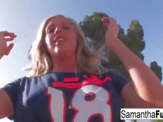 Samantha Saint's BJ leads To A Creampie