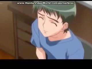 Anime teismeline koolitüdruk sets üles lõbu kuradi sisse voodi