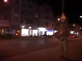 Amature Couple Having adult film On The Street