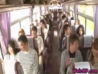 Qesharake real aziatike babes janë merr një autobuz tour pjesa 1